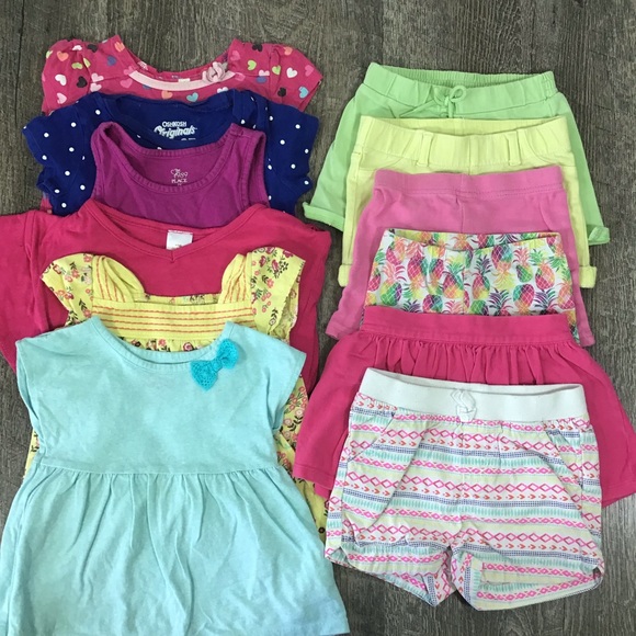 Other - Bundle of 6 Toddler Girls Outfits 2T